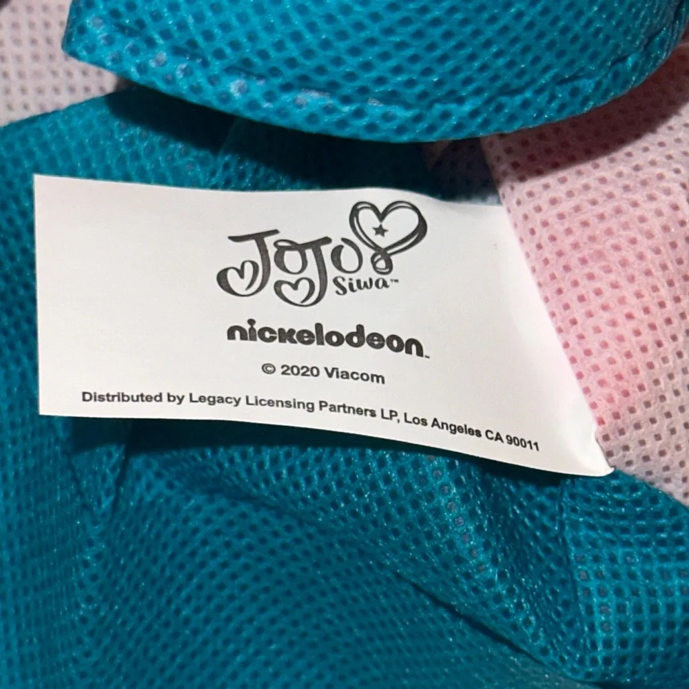 JoJo Siwa Reusable Tote Bag NWT